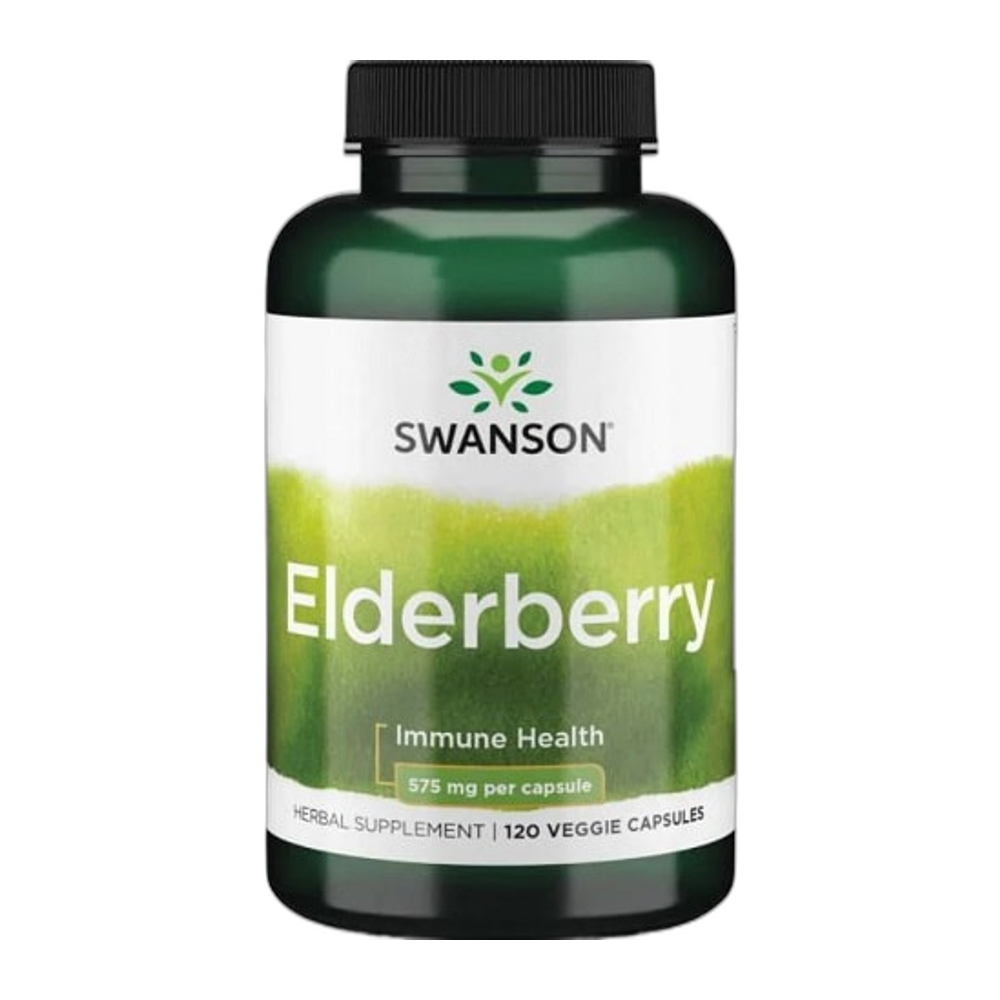 Swanson Elderberry - 120 vcaps