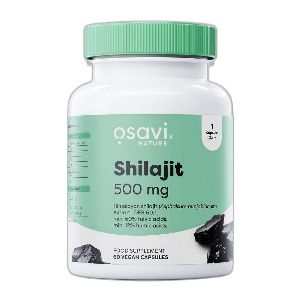 Osavi Shilajit, 500mg - 60 vegan caps