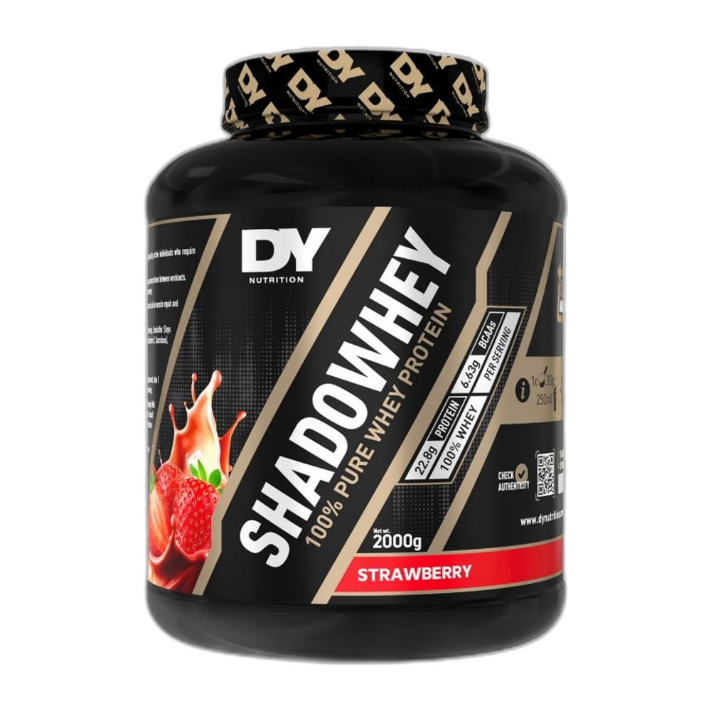 Dorian Yates ShadoWhey 100% Pure Whey Protein, Strawberry - 2000g