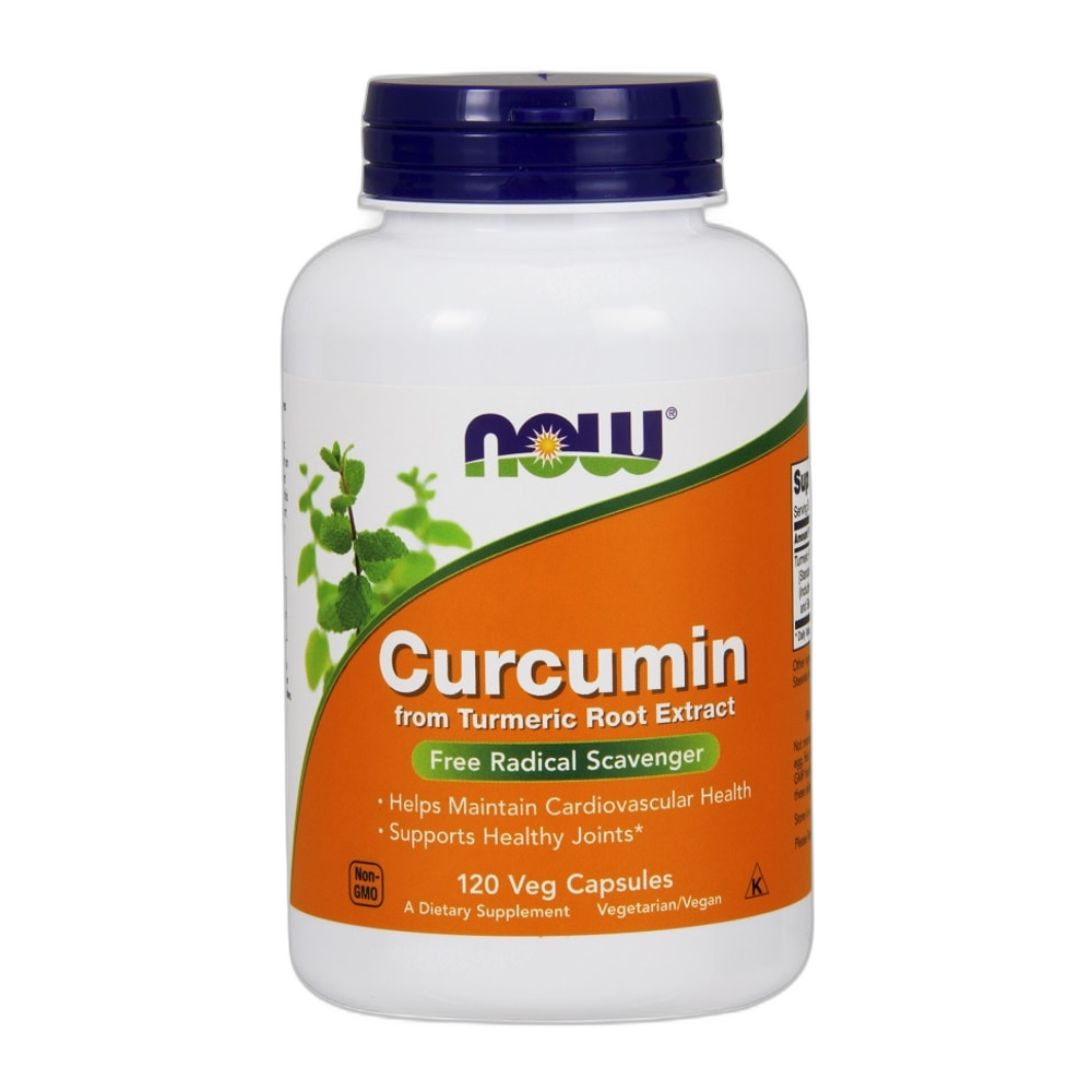 NOW Foods Turmeric Curcumin - 120 vcaps