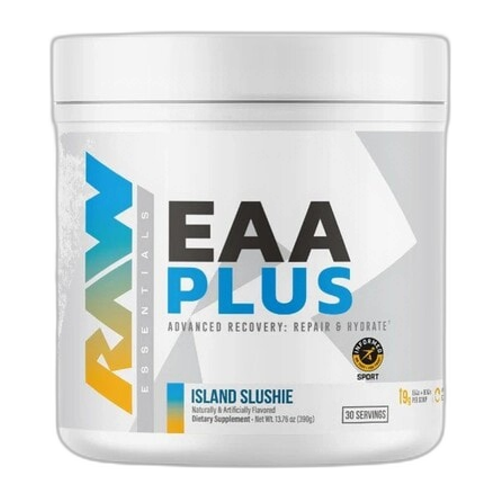 Raw Nutrition EAA Plus, Island Slushie - 390g