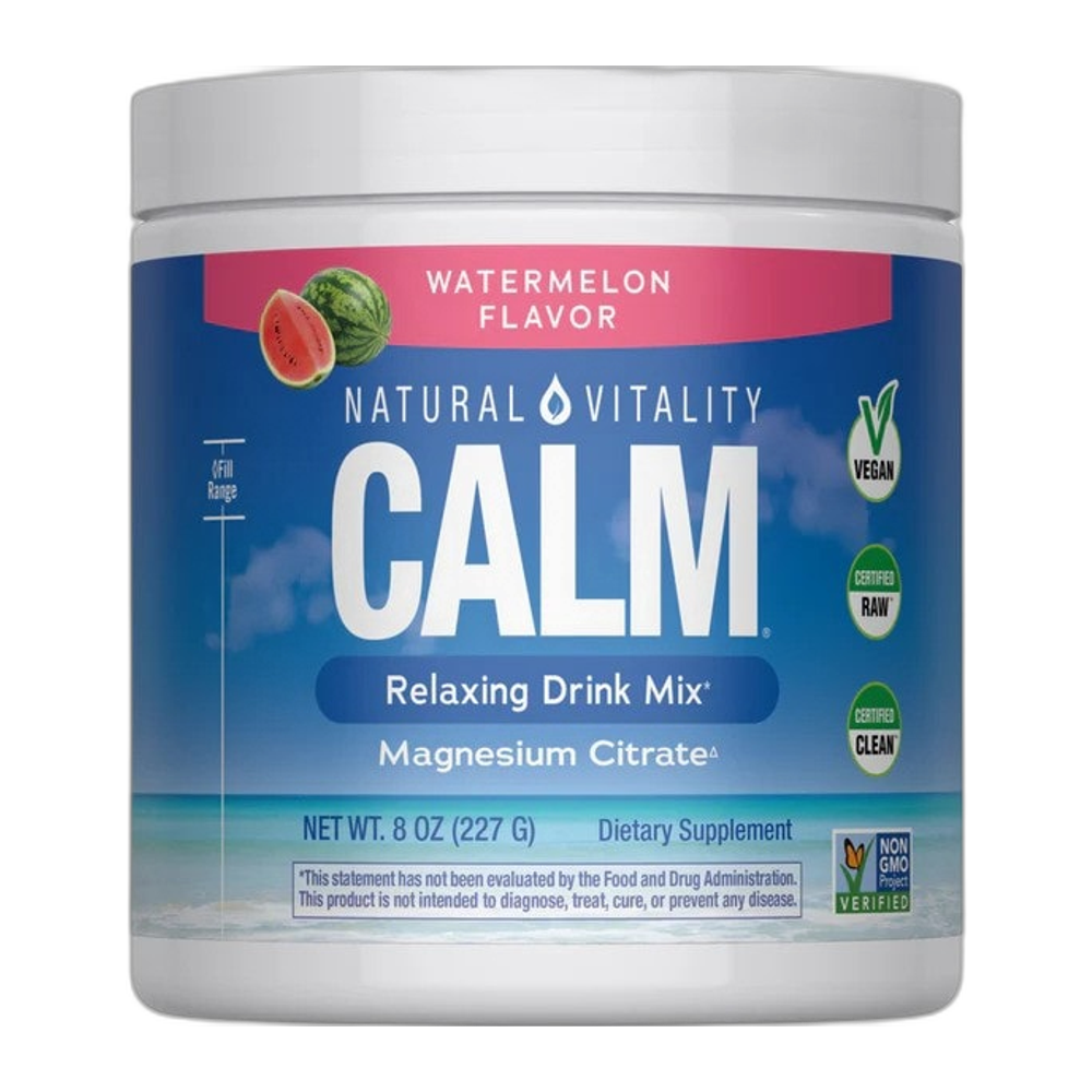 Natural Vitality Calm Magnesium Powder, Watermelon - 227g