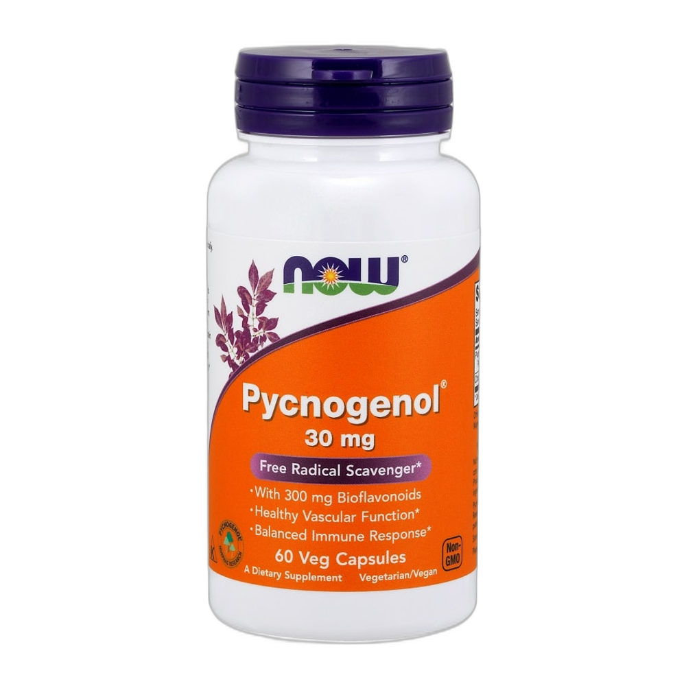 NOW Foods Pycnogenol, 30mg - 60 vcaps