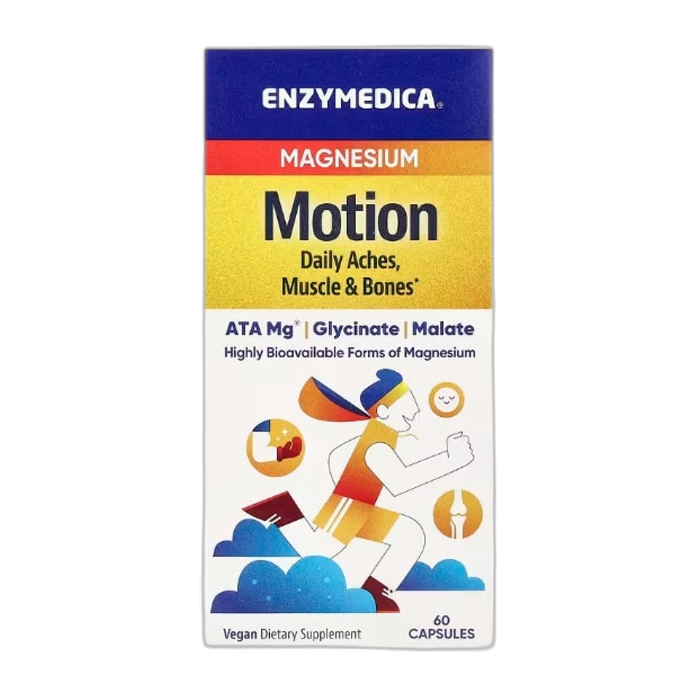 Enzymedica Magnesium Motion - 60 caps