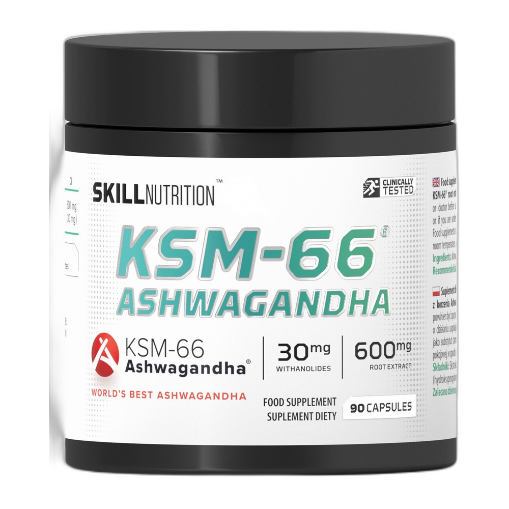 Skill Nutrition KSM-66 Ashwagandha - 90 vegan caps
