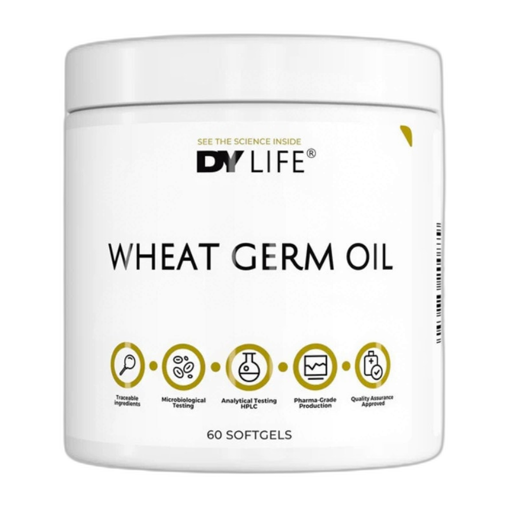 Dorian Yates DY LIFE Wheat Germ Oil - 60 softgels