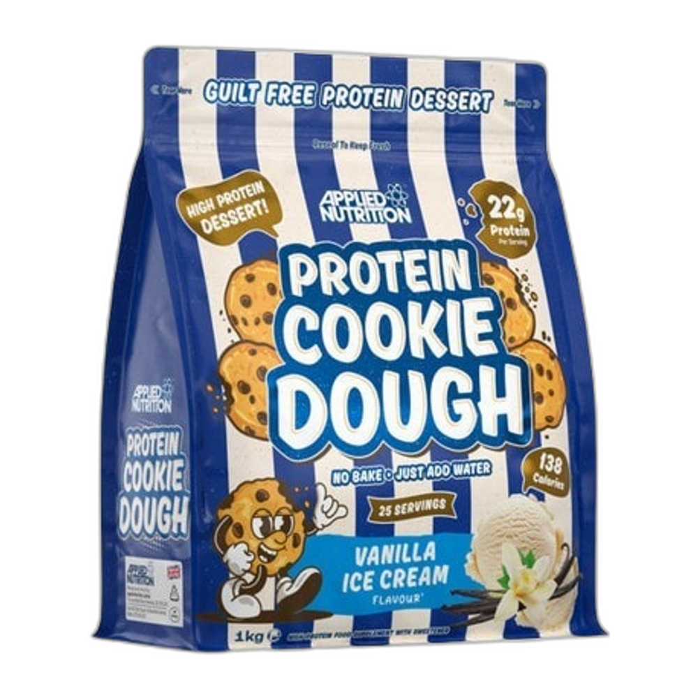 Applied Nutrition Protein Cookie Dough Dessert, Vanilla Ice Cream - 1000g