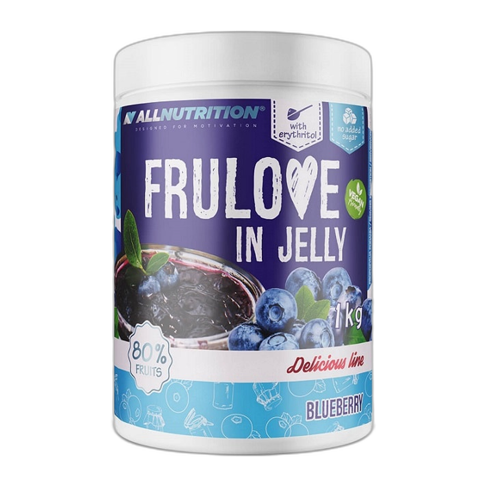 Allnutrition Frulove In Jelly, Blueberry - 1000g