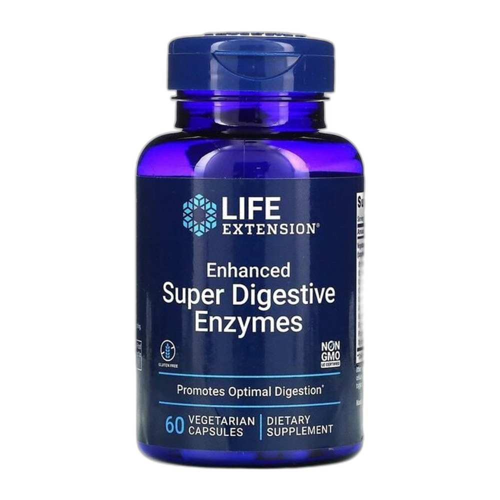 Life Extension Enhanced Super Digestive Enzymes - 60 vcaps