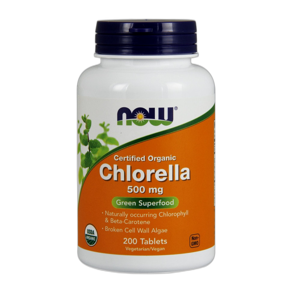 NOW Foods Chlorella, 500mg - 200 tabs