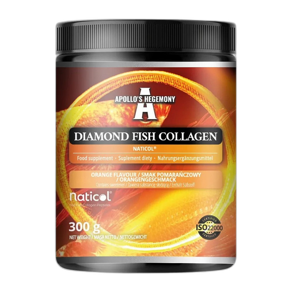 Apollo's Hegemony Diamond Fish Collagen, Orange - 300g