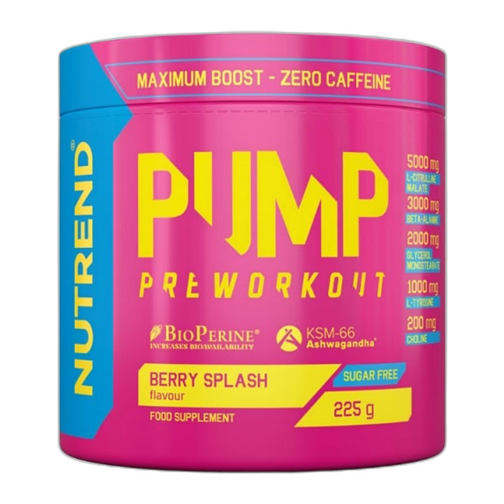 Nutrend Pump Pre-Workout - 225g
