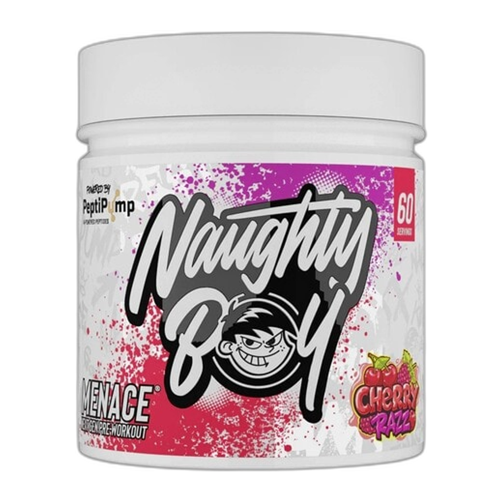 Naughty Boy Menace V2, Cherry Razz - 420g