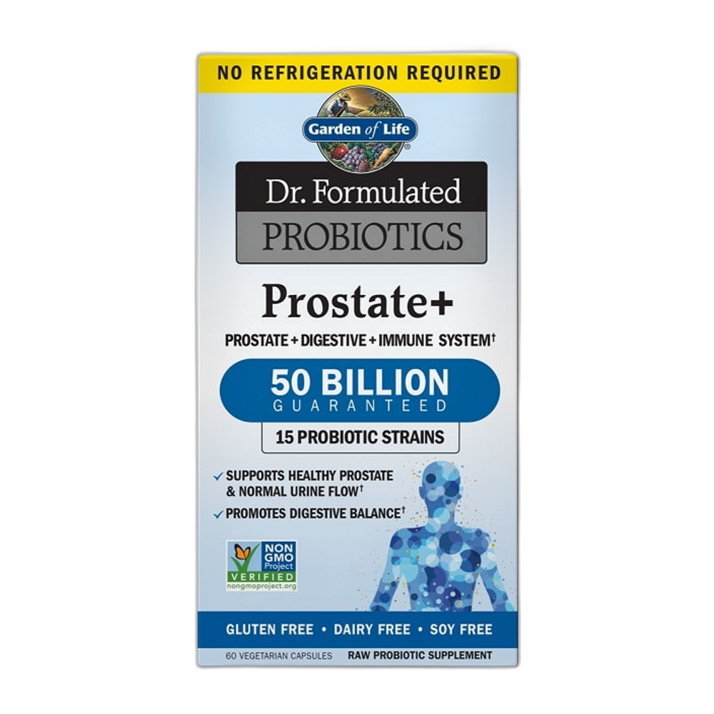 Garden of Life Dr. Formulated Probiotics Prostate+ - 60 vcaps