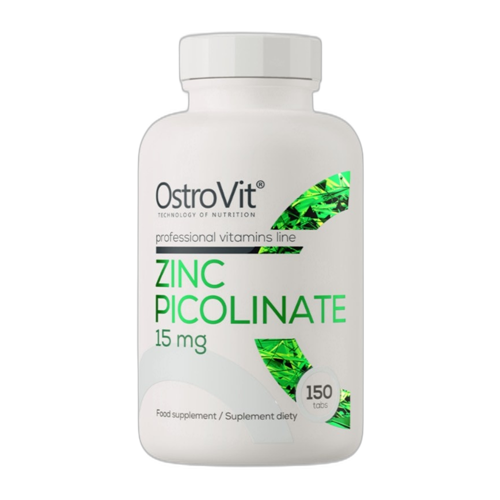OstroVit Zinc Picolinate, 15mg - 150 tablets