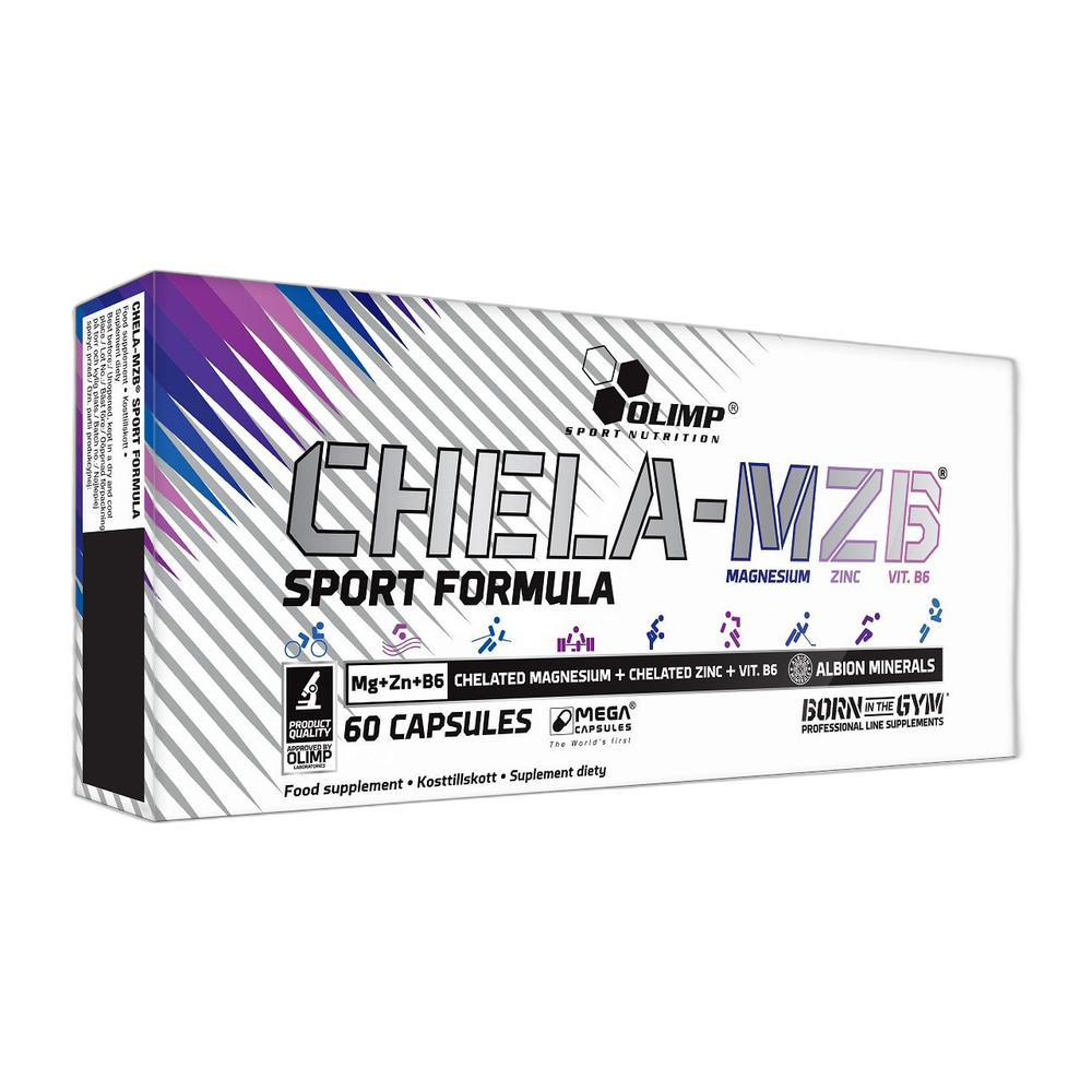 Olimp Nutrition Chela MZB, Sport Formula - 60 mega caps