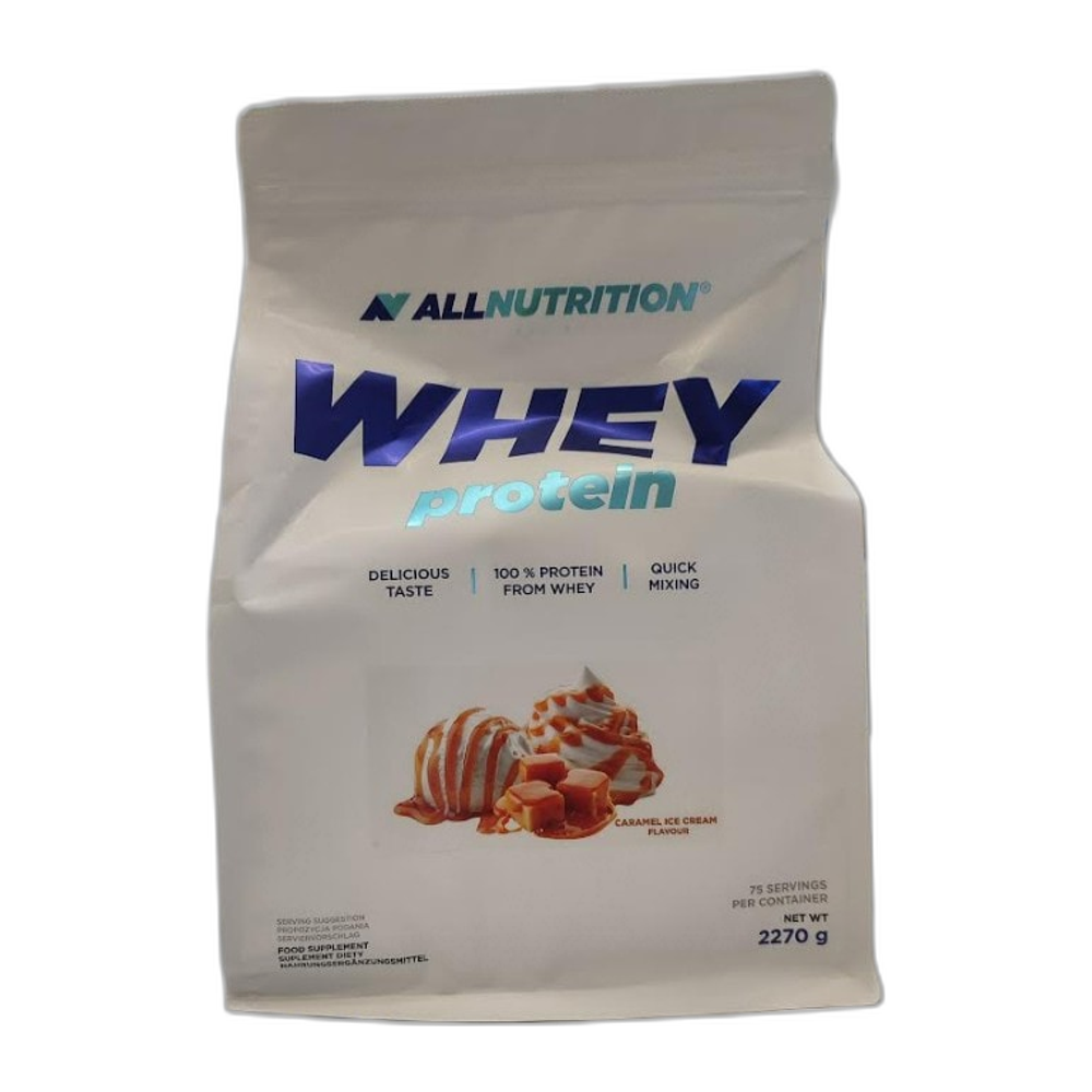 Allnutrition Whey Protein, Caramel Ice Cream - 2270g