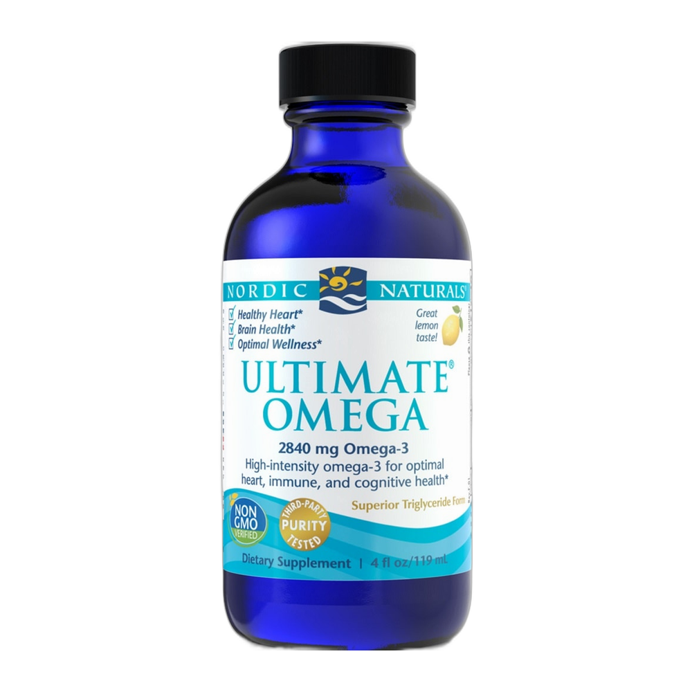 Nordic Naturals Ultimate Omega, 2840mg Lemon - 119 ml.
