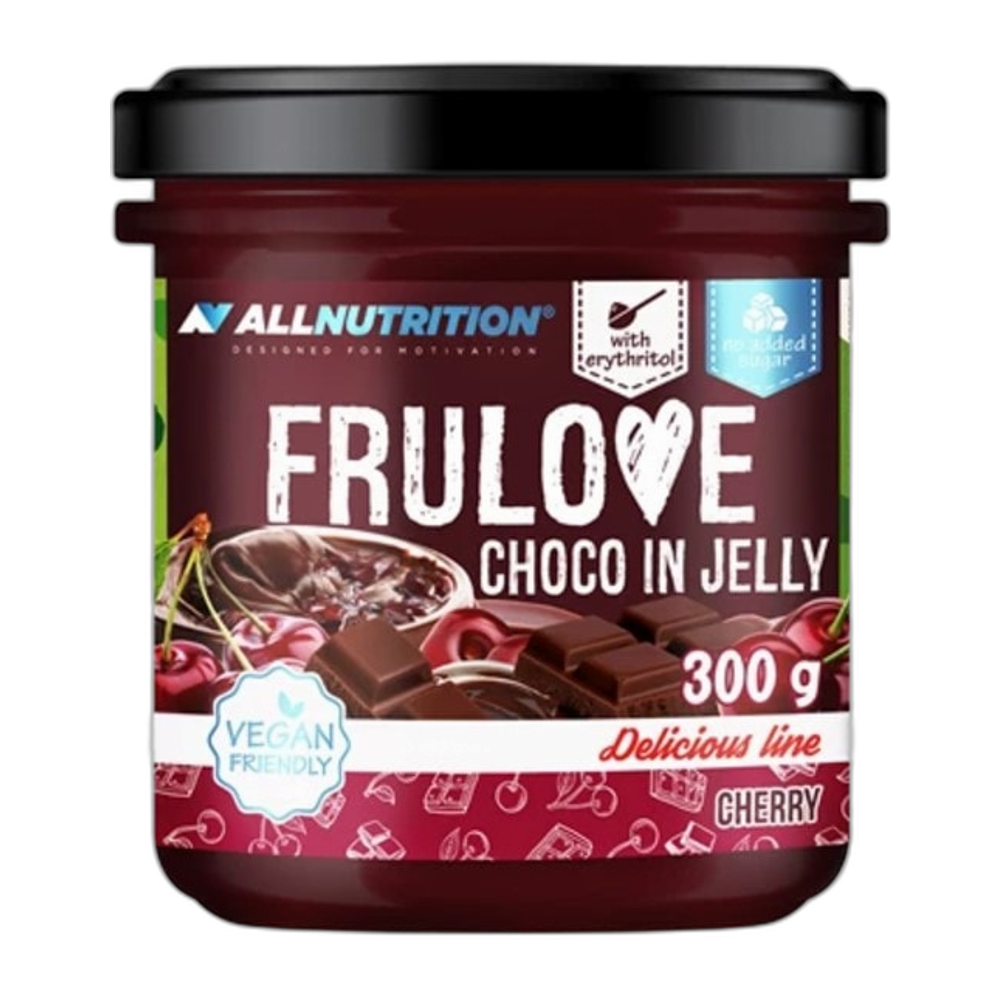Allnutrition Frulove Choco In Jelly, Cherry - 300g