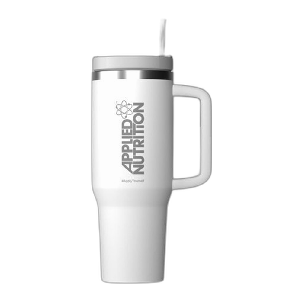 Applied Nutrition Cooler Tumbler Cup, White - 1200 ml.