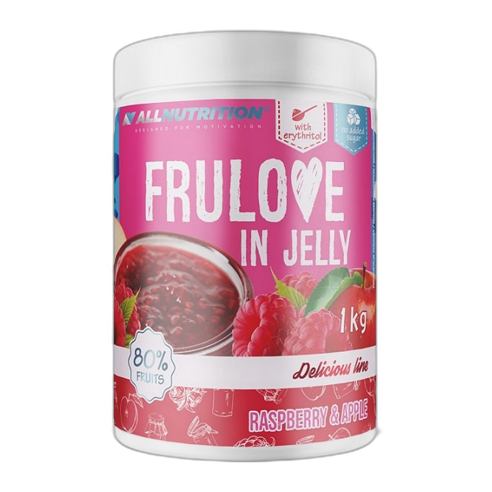 Allnutrition Frulove In Jelly, Raspberry & Apple - 1000g