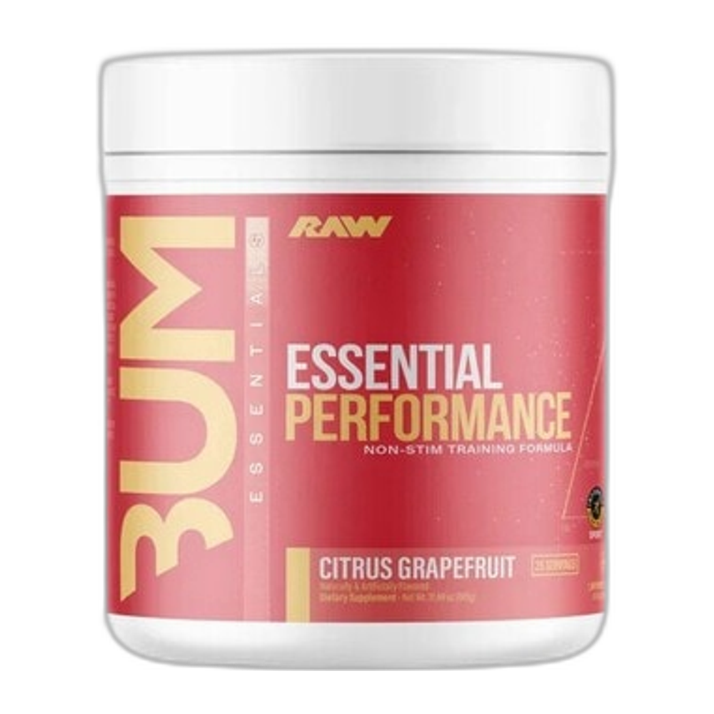 Raw Nutrition Bum Essential Performance, Citrus Grapefruit - 615g