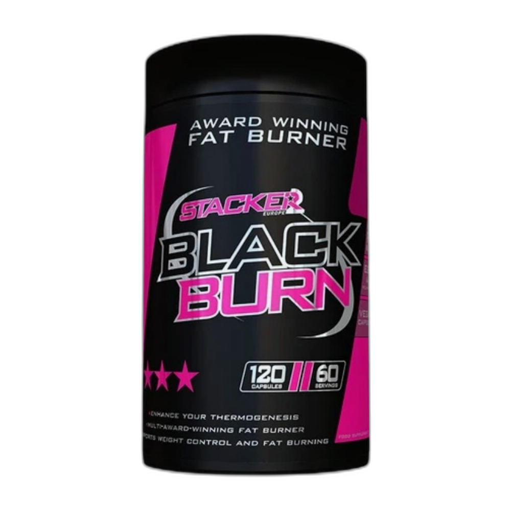 Stacker2 Europe Black Burn - 120 vcaps