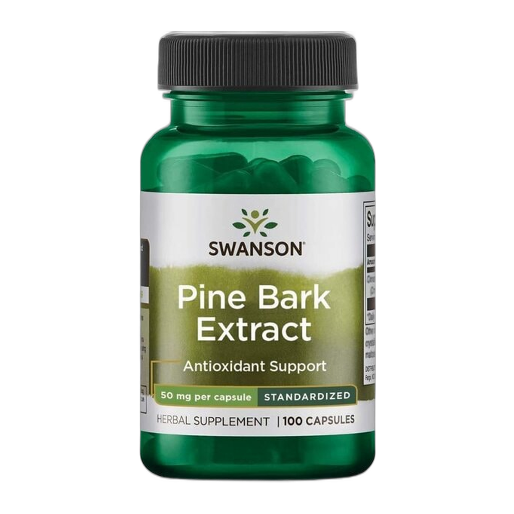 Swanson Pine Bark Extract, 50mg - 100 caps