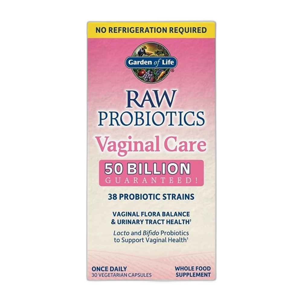 Garden of Life Raw Probiotics Vaginal Care (Shelf-Stable) - 30 vcaps