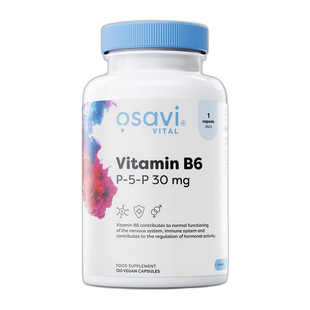 Osavi Vitamin B6 - P-5-P, 30mg - 120 vegan caps