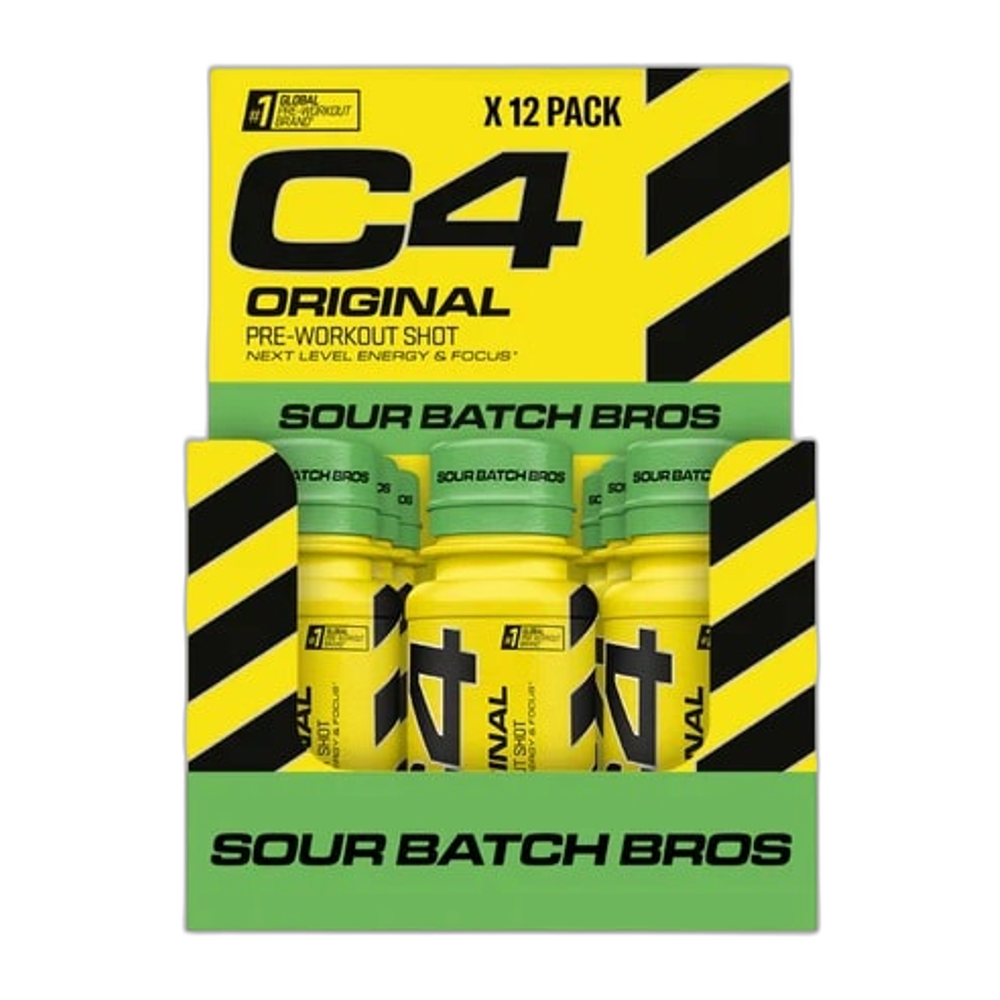 Cellucor C4 Original Pre-Workout Shot - 12 x 60 ml.