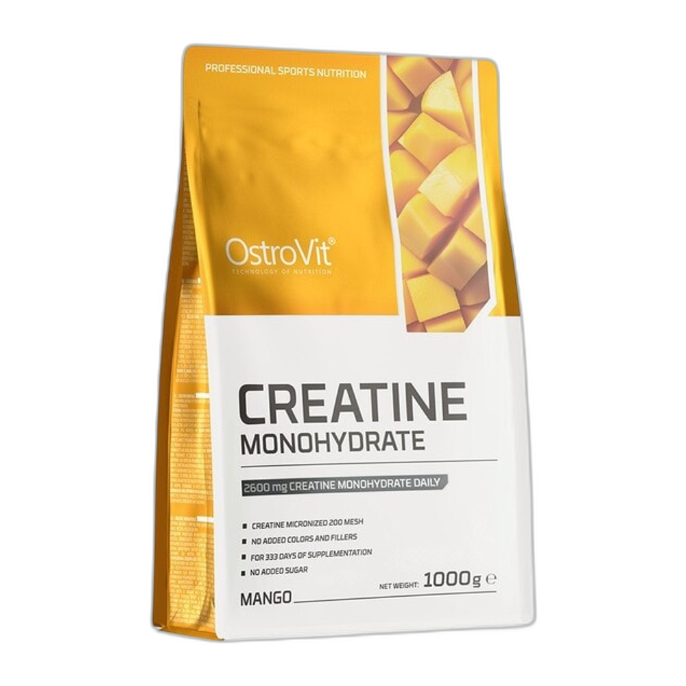 OstroVit Creatine Monohydrate, Mango - 1000g