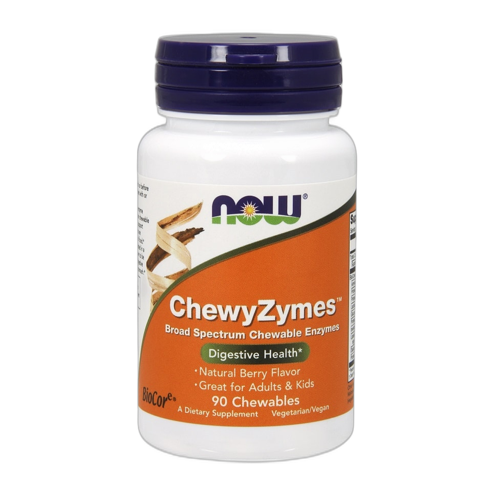 NOW Foods ChewyZymes - 90 chewables