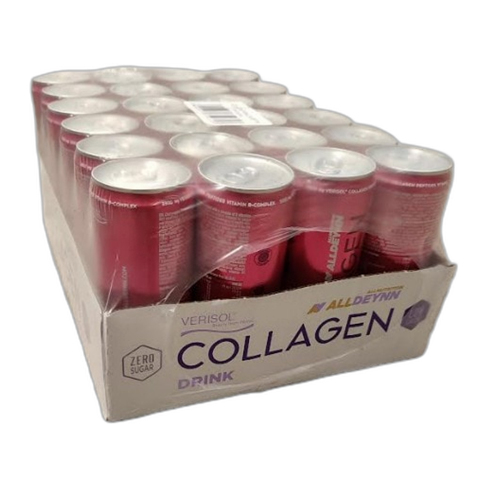 Allnutrition AllDeynn Collagen Drink, Cherrytini - 24 x 330 ml.