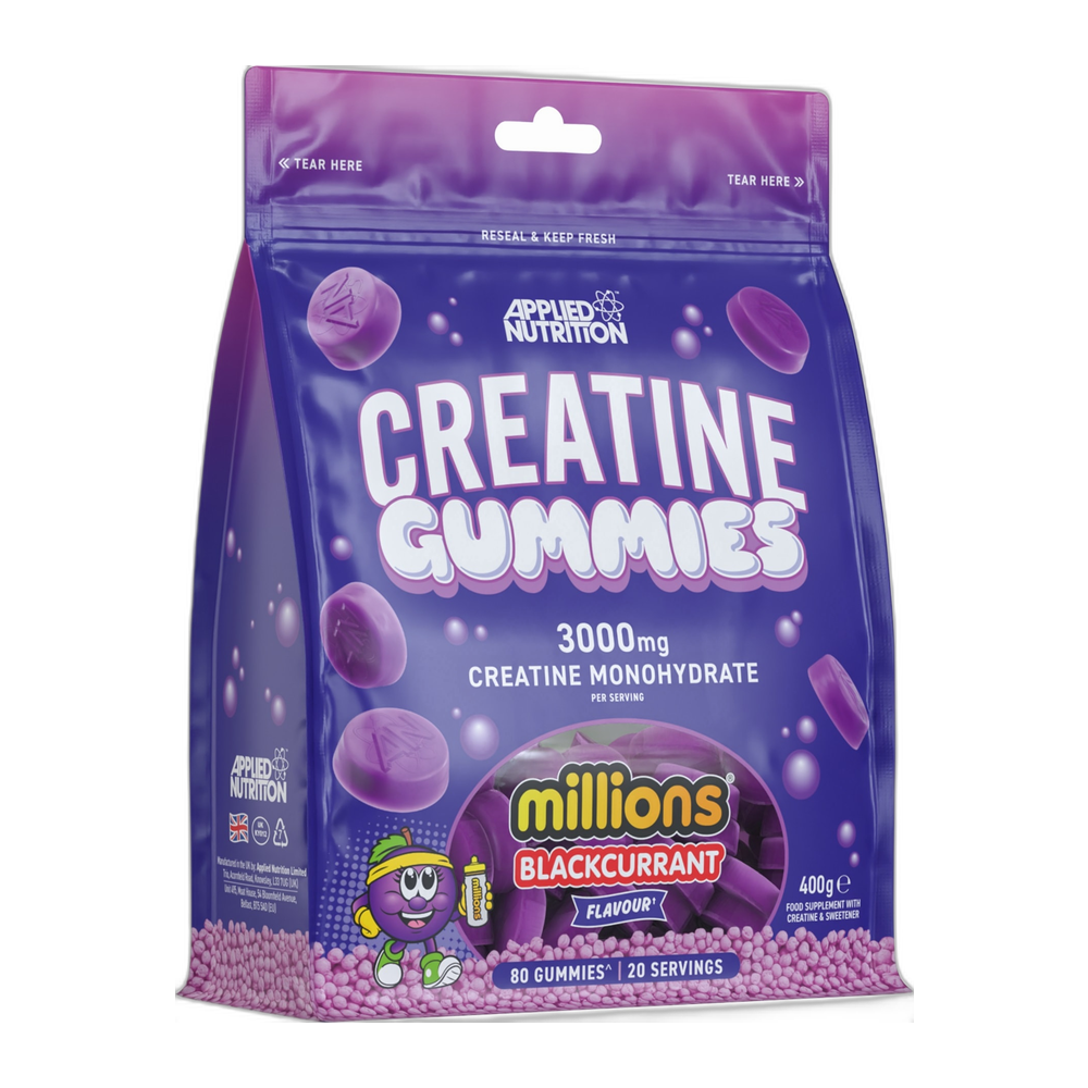 Applied Nutrition Creatine Gummies, Millions Blackcurrant - 80 gummies