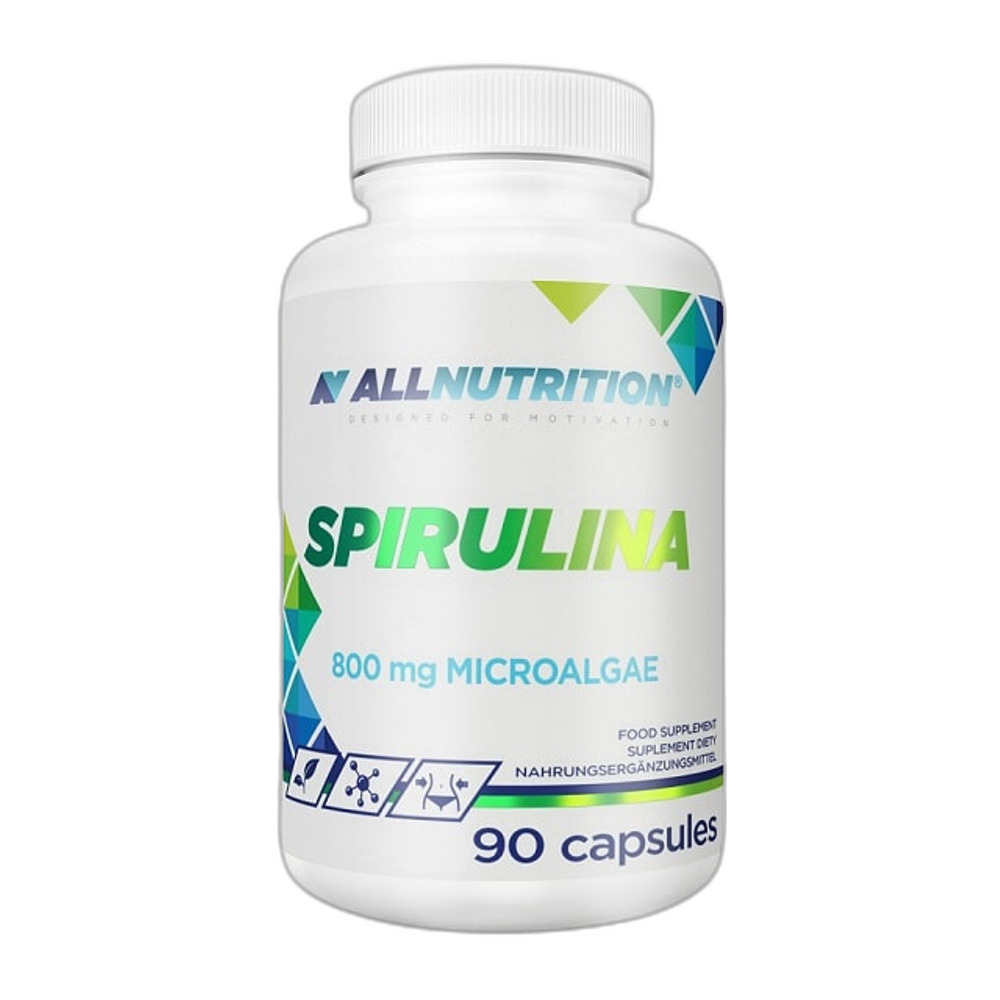 Allnutrition Spirulina, 800mg - 90 caps