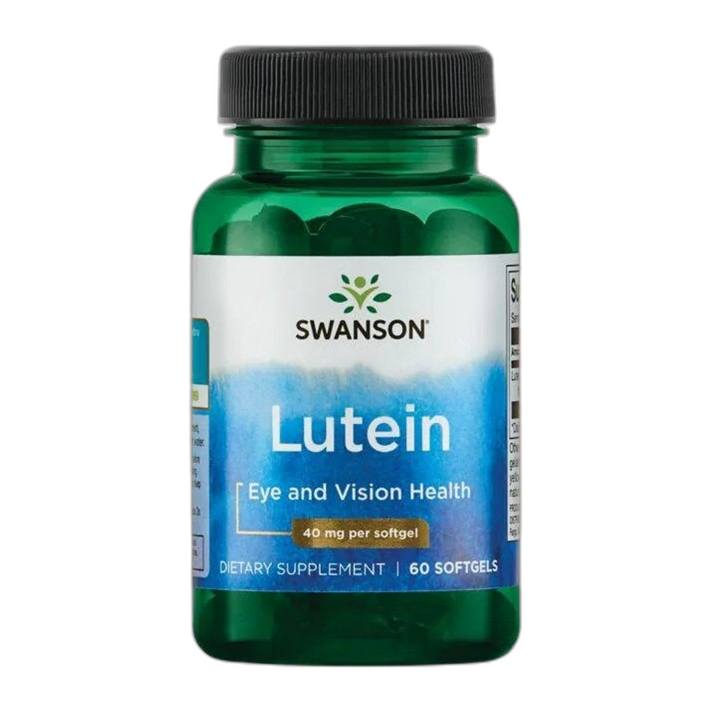 Swanson Lutein, 40mg - 60 softgels