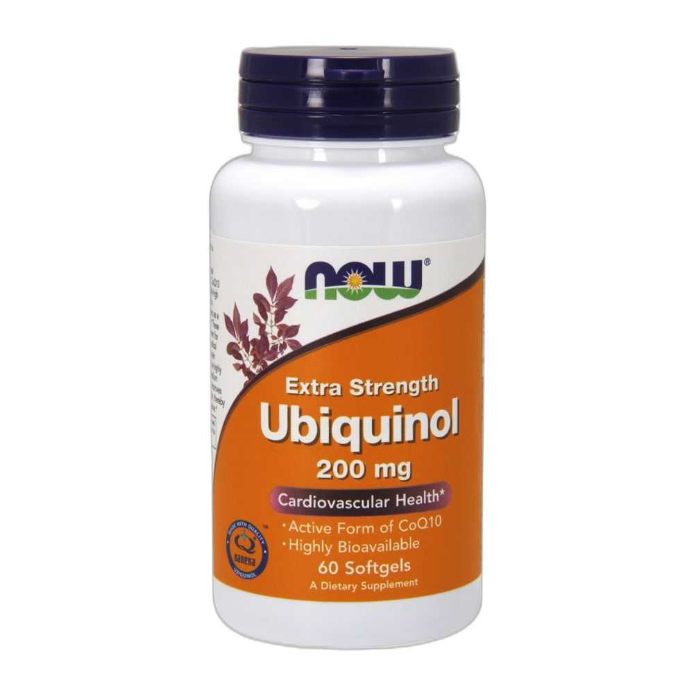 NOW Foods Ubiquinol, 200mg - 60 softgels