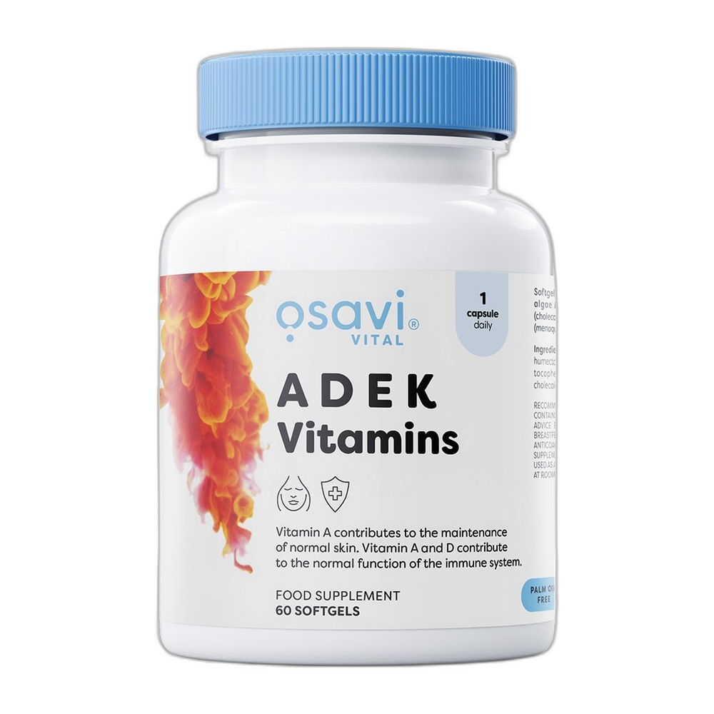 Osavi ADEK Vitamins - 60 softgels