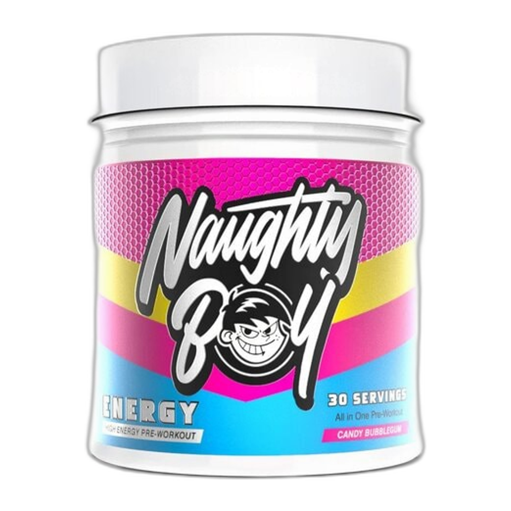 Naughty Boy Energy, Candy Bubblegum - 390g