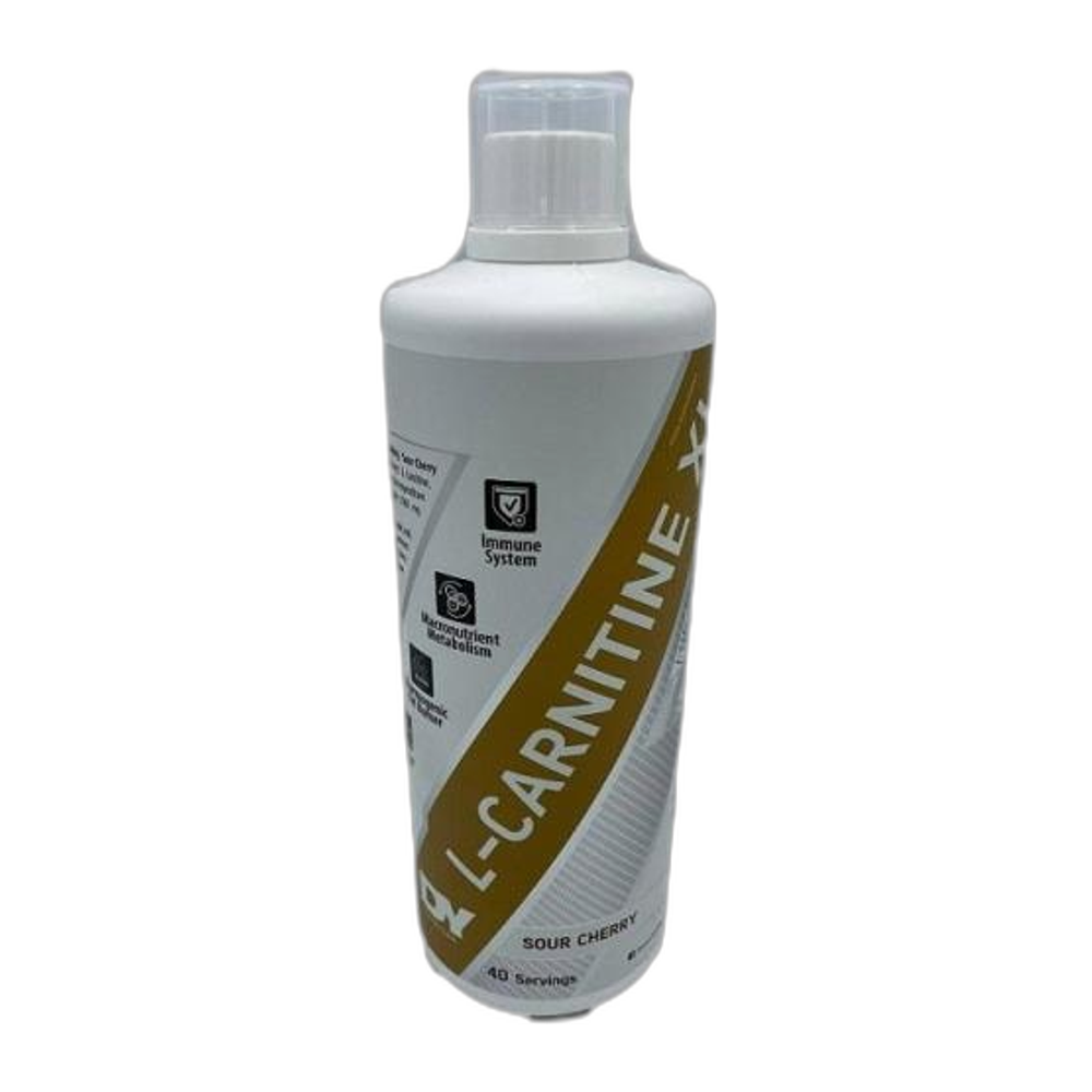 Dorian Yates Liquid L-Carnitine XL, Sour Cherry - 1000 ml.