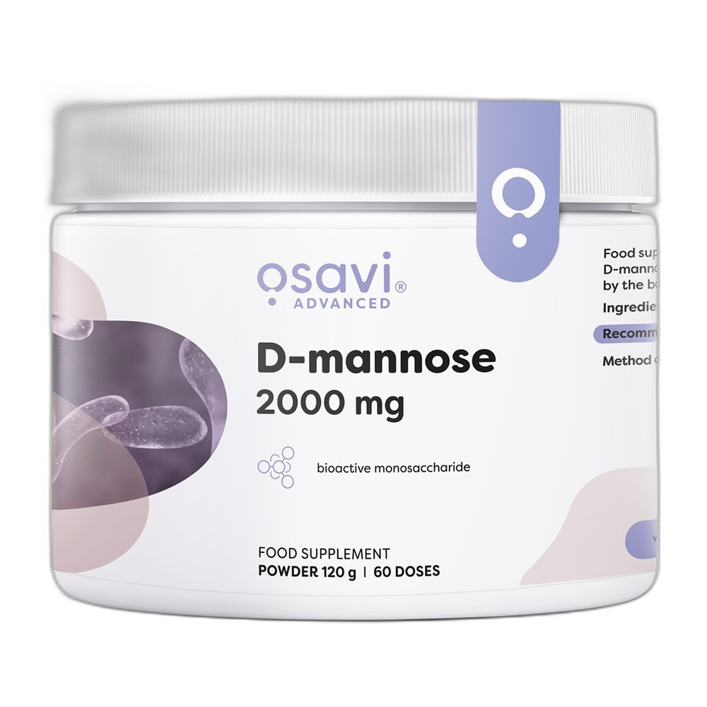 Osavi D-mannose Powder, 2000mg - 120g