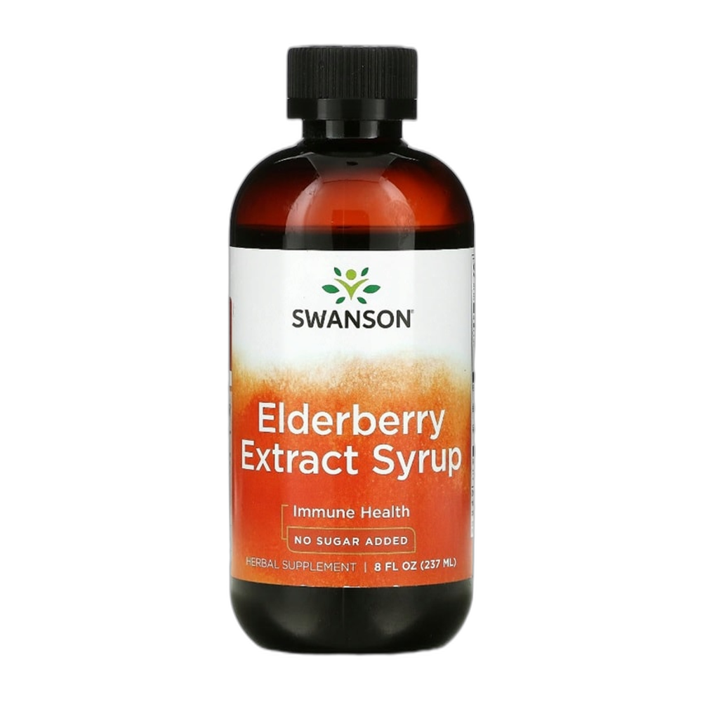 Swanson Elderberry Extract Syrup - 237 ml.