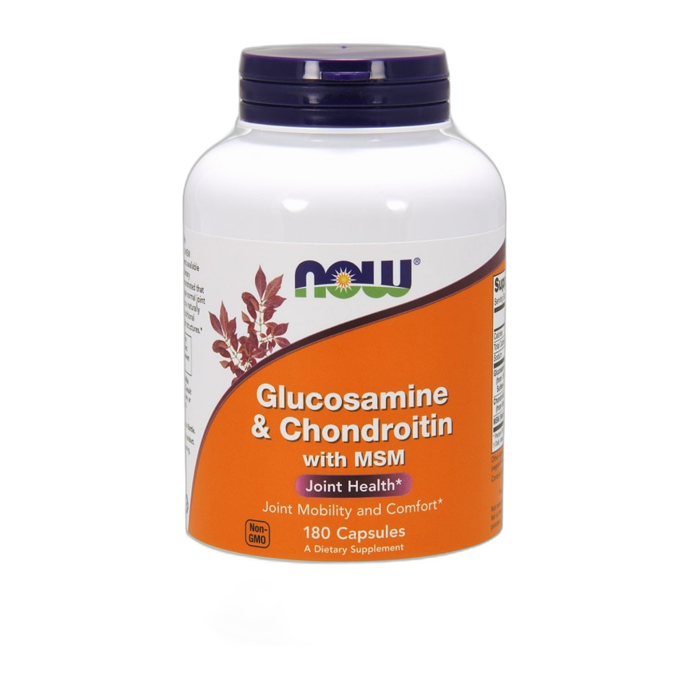 NOW Foods Glucosamine & Chondroitin with MSM - 180 caps