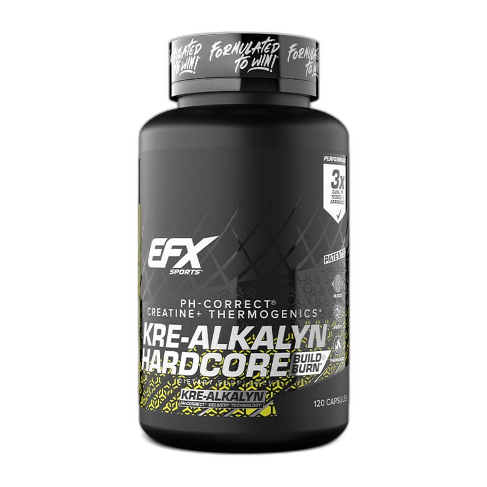 EFX Sports Kre-Alkalyn Hardcore - 120 caps