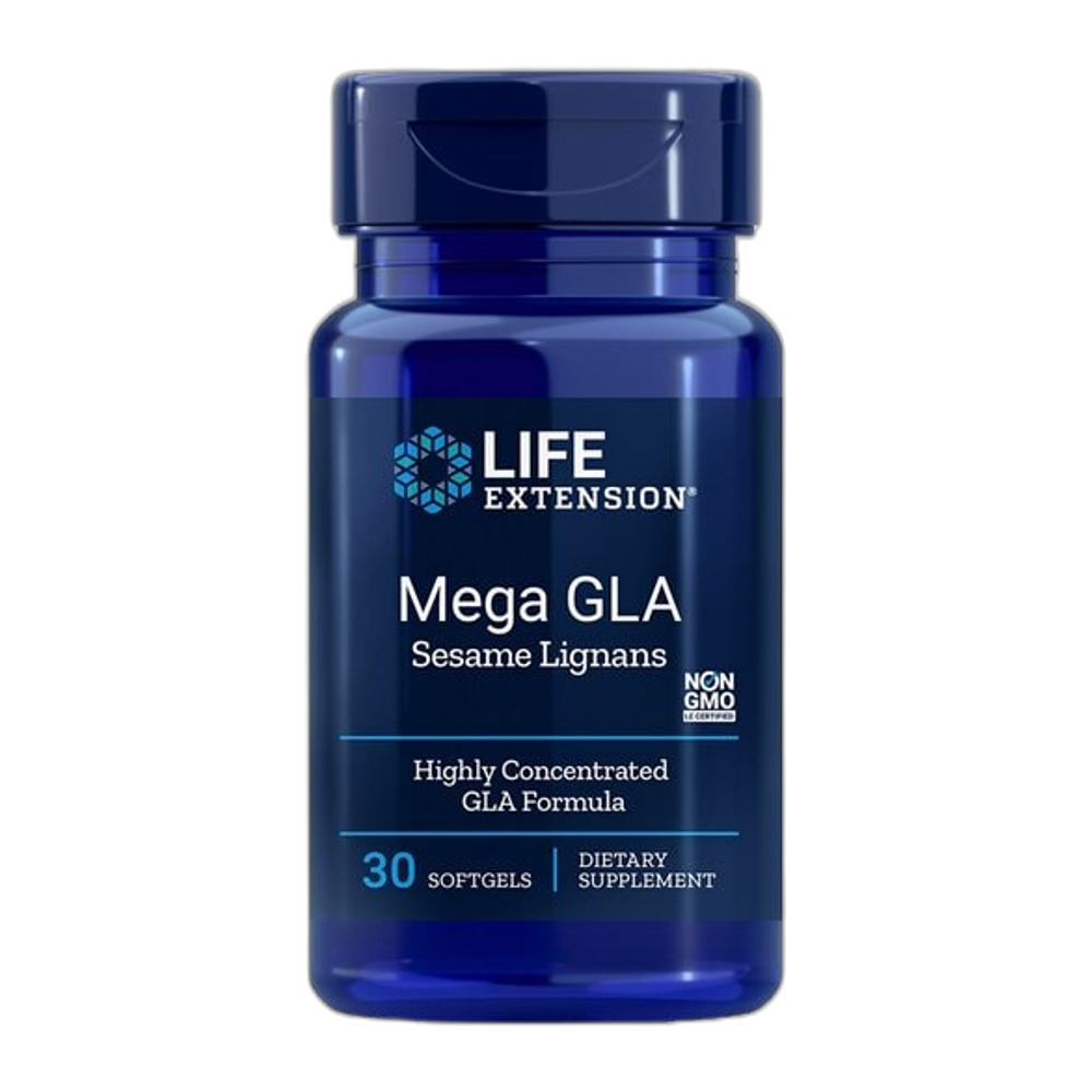 Life Extension Mega GLA with Sesame Lignans - 30 softgels