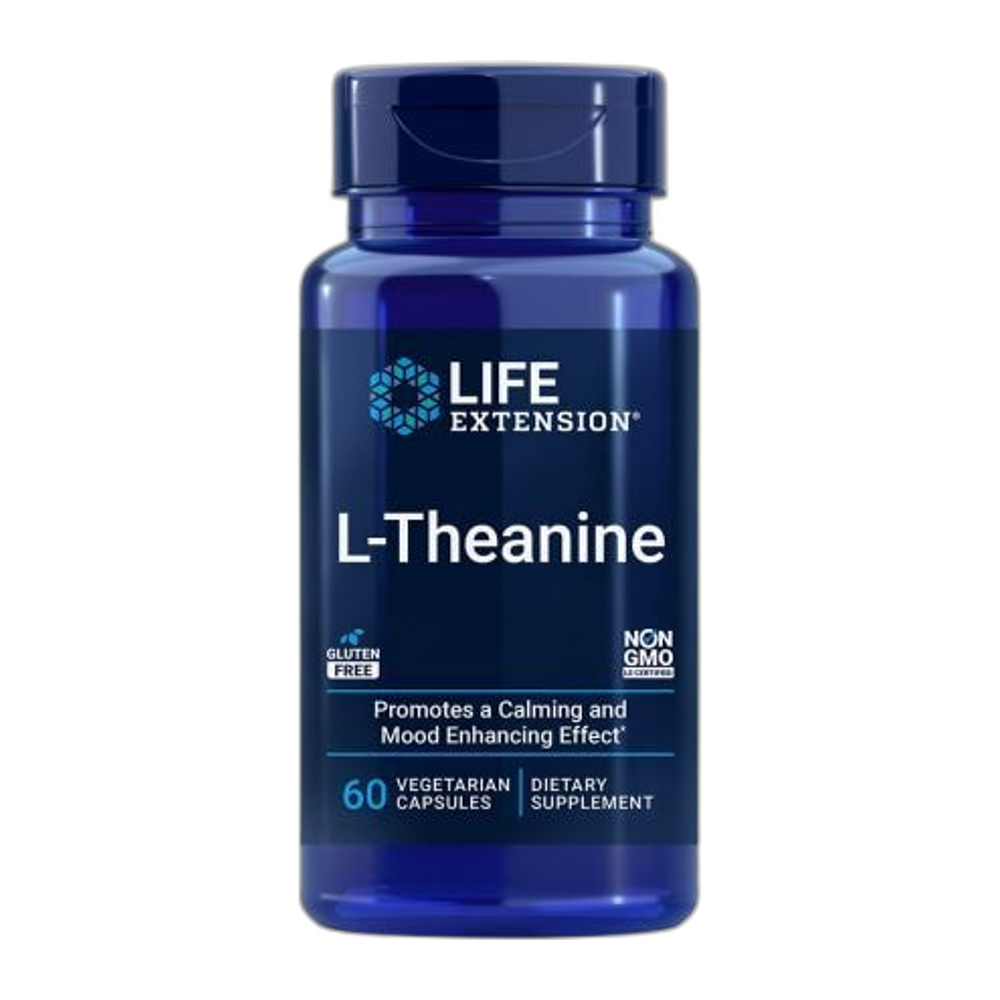 Life Extension L-Theanine - 60 vcaps