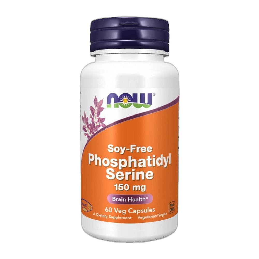 NOW Foods Phosphatidyl Serine, 150mg Soy Free - 60 vcaps