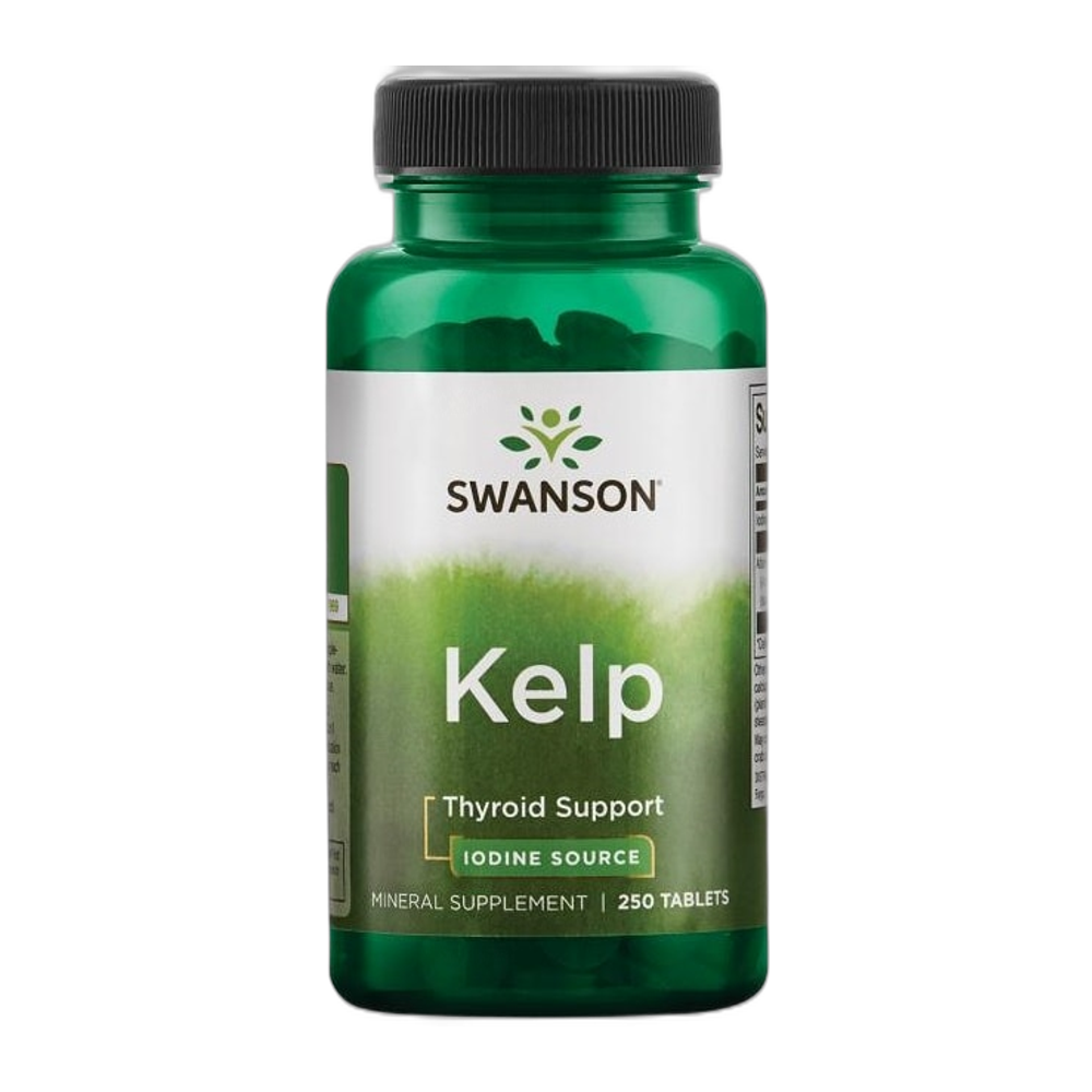 Swanson Kelp Iodine Source - 250 tablets
