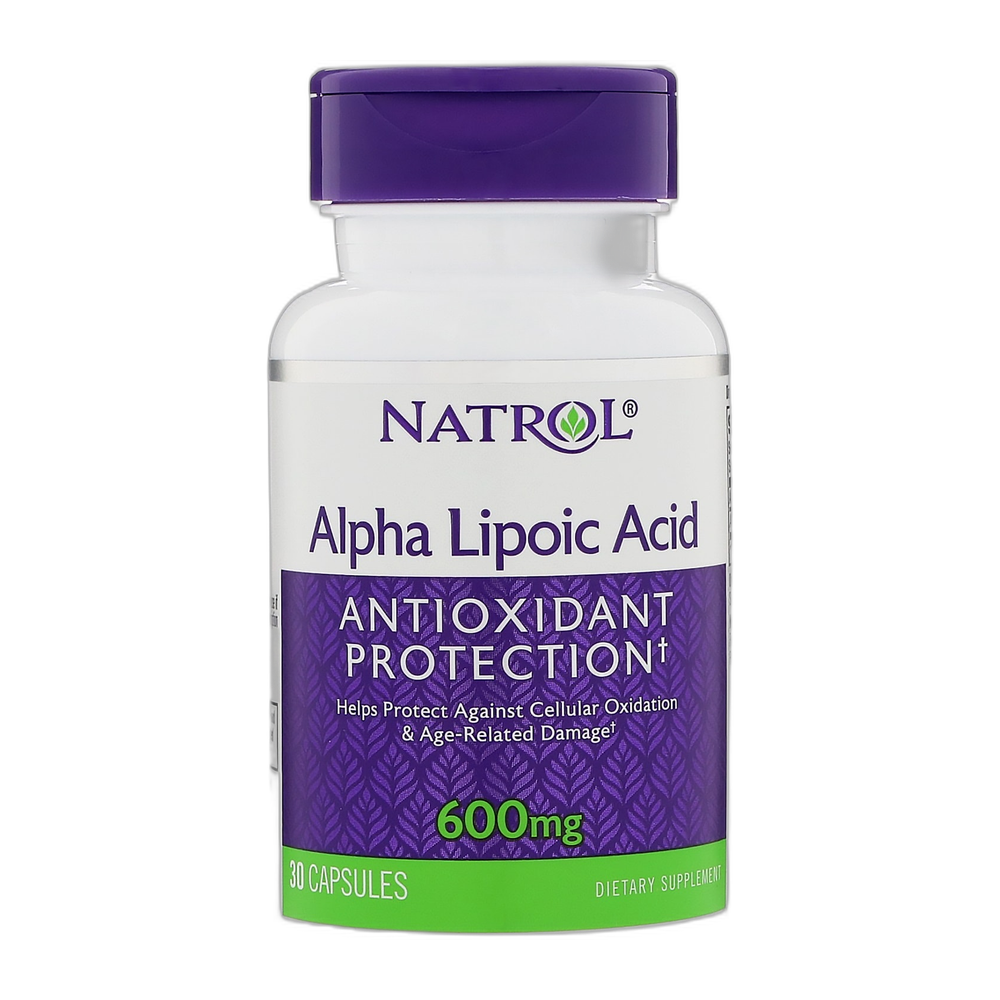 Natrol Alpha Lipoic Acid, 600mg - 30 caps
